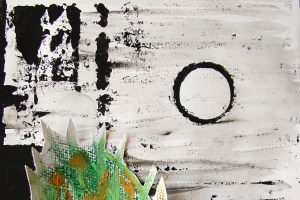 Acrylic, paper, watercolor, on paper